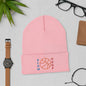 A CUP OF MOTIVATION HOOPS Cuffed Beanie