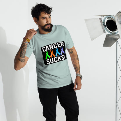 Coach Cole Cancer Sucks Men’s premium heavyweight tee