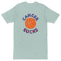 Cancer Sucks Basketball Men’s premium heavyweight tee