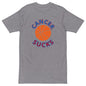 Cancer Sucks Basketball Men’s premium heavyweight tee