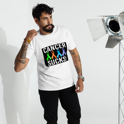 Coach Cole Cancer Sucks Men’s premium heavyweight tee