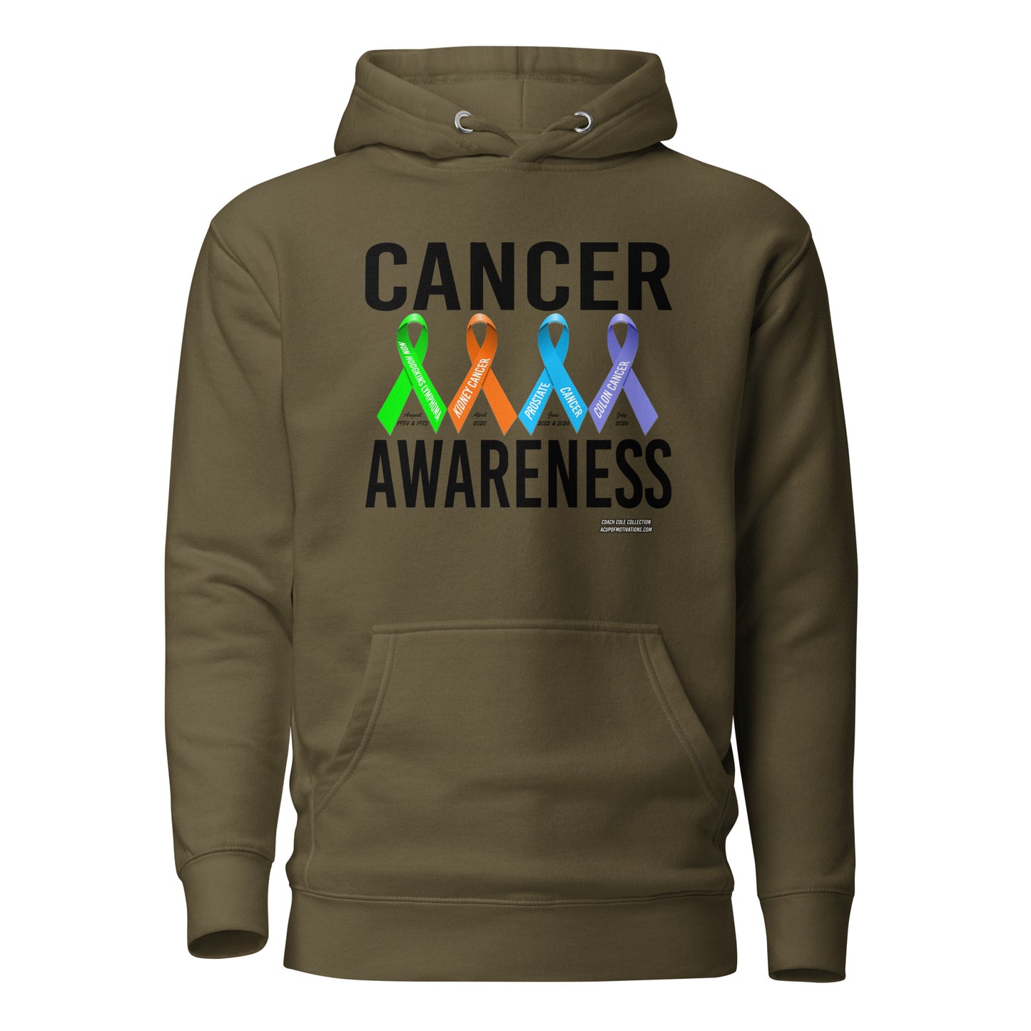 Coach Cole Cancer Awareness Unisex Hoodie