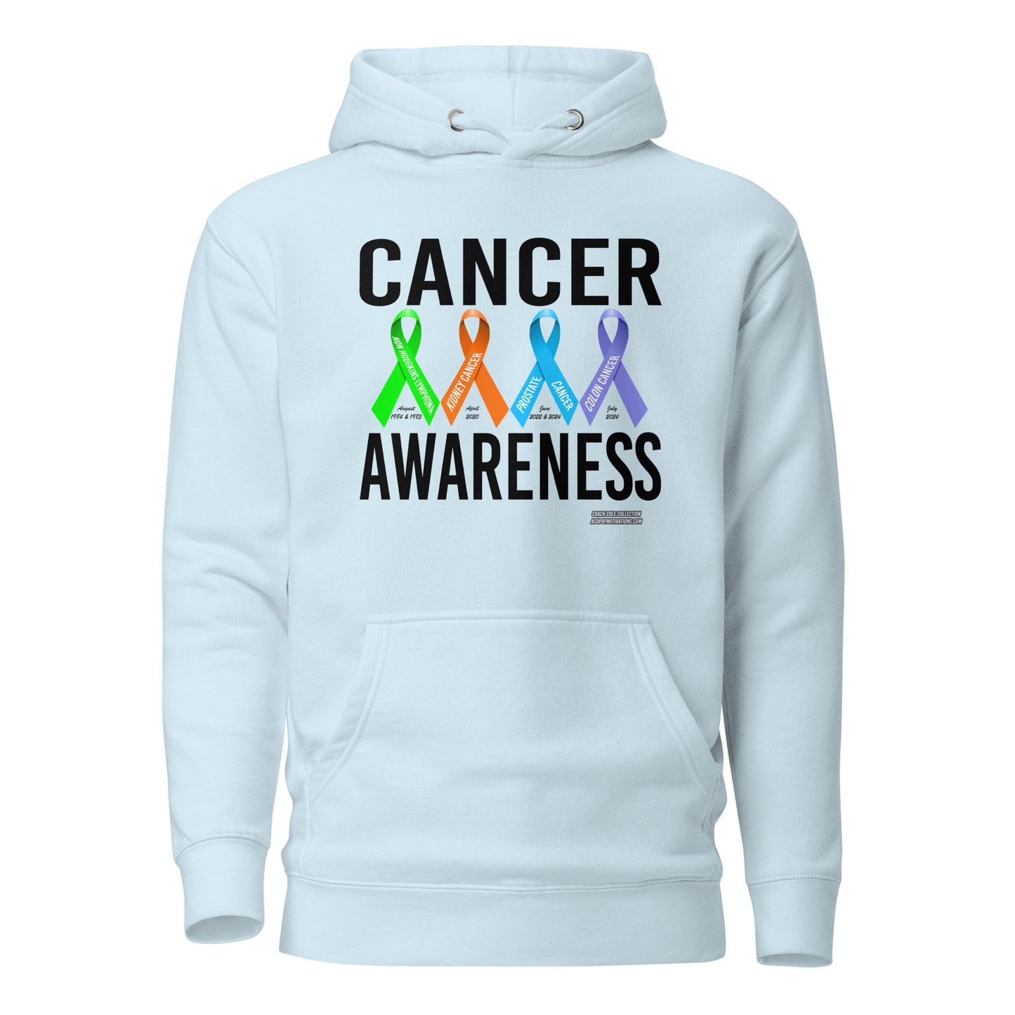 Coach Cole Cancer Awareness Unisex Hoodie