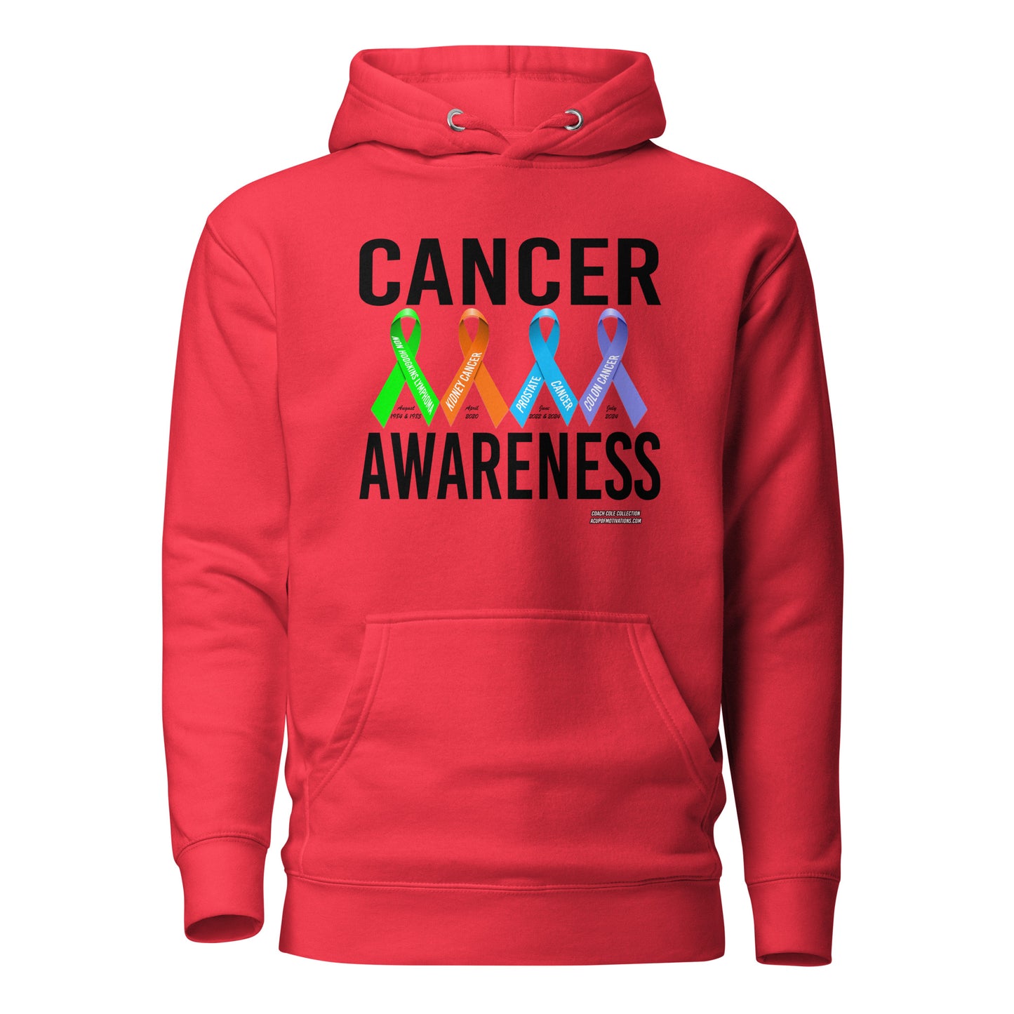 Coach Cole Cancer Awareness Unisex Hoodie