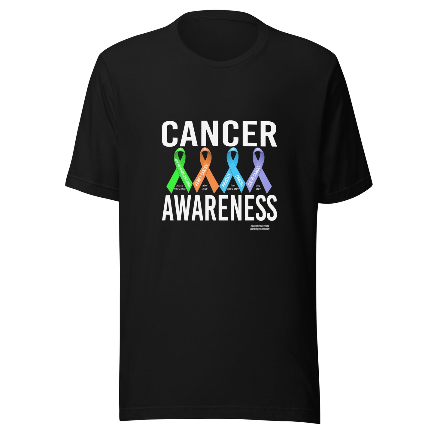 Coach Cole Cancer Awareness Unisex staple eco t-shirt