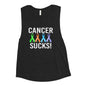 Coach Cole Cancer Sucks Ladies’ Muscle Tank